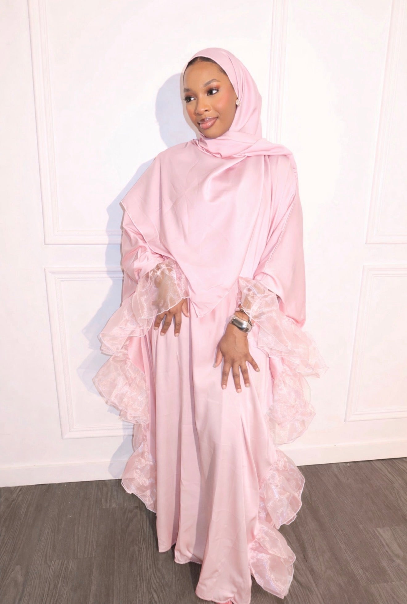Ruffle Abaya